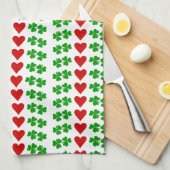 Kleeblatt Geschirrtuch (Viertel Falte)