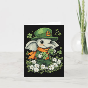 Kleeblatt Girls Boys Kids Leprechaun St Patricks D Karte