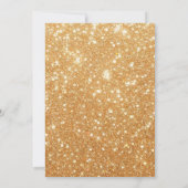 Kleeblatt Glitzer St Patrick's Day Party Fest Einladung (Rückseite)