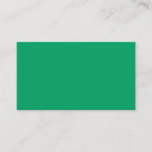 Kleeblatt Green Business Card Visitenkarte (Vorderseite)