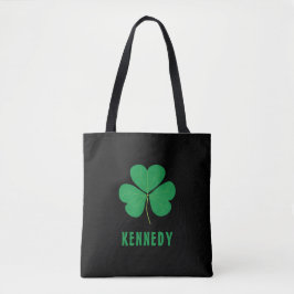 Kleeblatt Green Clover Ireland Celtic Irish Name Tasche
