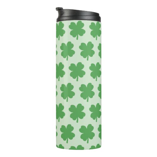 Kleeblatt Green Irish Logo Thermosbecher (Nach rechts gedreht)