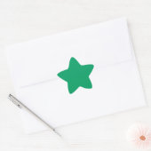 Kleeblatt Green Star Sticker (Umschlag)