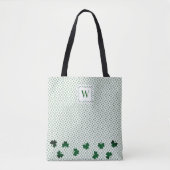 Kleeblatt Green Tote Bag All-Over-Print Tasche (Vorderseite)
