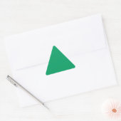 Kleeblatt Green Triangle Sticker (Umschlag)