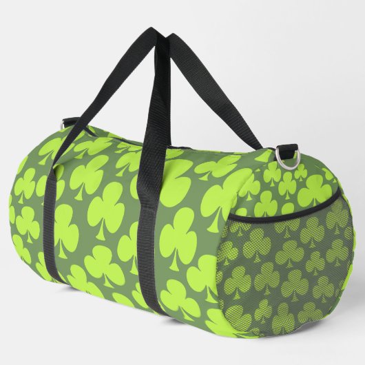 Kleeblatt Groß Duffle Bag (Rechte Ecke)