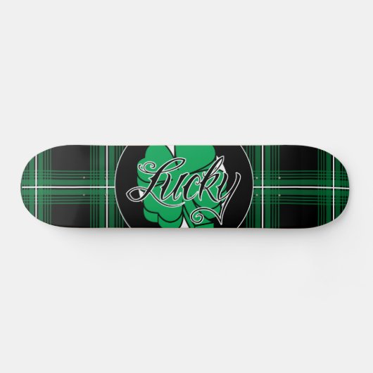 Kleeblatt (grüne) Skateboard-Plattform Skateboard (Horizontal)