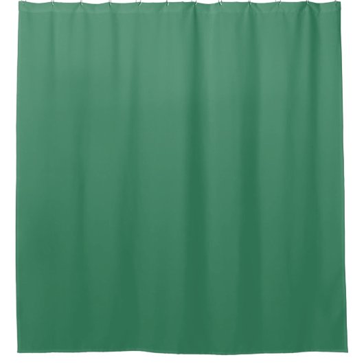Kleeblatt-grüne Solid-Color-Druck Duschvorhang (Vorderseite)