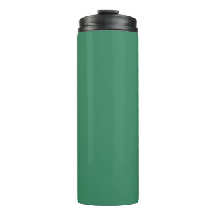 Kleeblatt-grüne Solid-Color-Druck Thermosbecher