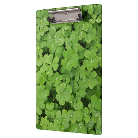 Kleeblatt-Grünfläche Klemmbrett (Links)