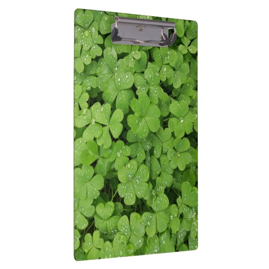 Kleeblatt-Grünfläche Klemmbrett (Rechts)