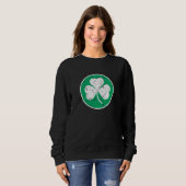 Kleeblatt Grunge Sweatshirt (Vorne ganz)