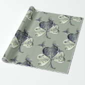 Kleeblatt "Happy St. Patrick's Day" Geschenkpapier (Ungerollt)