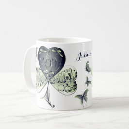 Kleeblatt "Happy St. Patrick's Day" Kaffeetasse