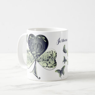 Kleeblatt "Happy St. Patrick's Day" Kaffeetasse