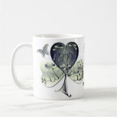 Kleeblatt "Happy St. Patrick's Day" Kaffeetasse (Links)