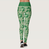 Kleeblatt "Happy St. Patrick's" Leggings (Rückseite)