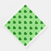 Kleeblatt Hearts Paper Napkin Serviette (Ecke)