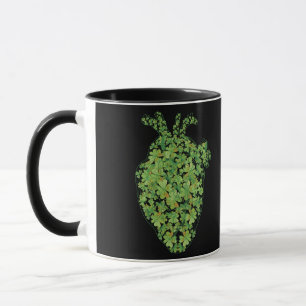 Kleeblatt Herz Herzkrankheit Krankenschwester St P Tasse
