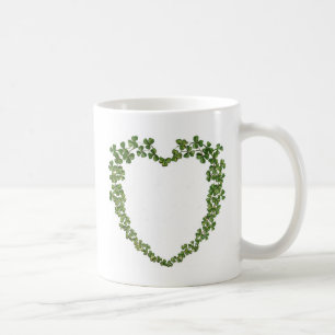 Kleeblatt-Herz Kaffeetasse