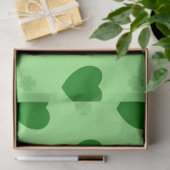 Kleeblatt Herz-Tissue Seidenpapier (Geschenk)
