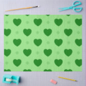 Kleeblatt Herz-Tissue Seidenpapier (Basteln)