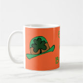 Kleeblatt, homehat, Erin gehen Bragh Kaffeetasse (Links)