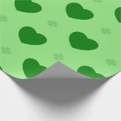 Kleeblatt Hörpapier Geschenkpapier (Ecke)