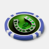 Kleeblatt Horseshoe Poker Chip (Einzeln)