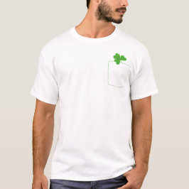 Kleeblatt im Shirt Pocket T - Shirt