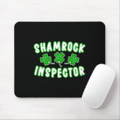 Kleeblatt Inspector St Patricks Tag 2 Mousepad (Mit Mouse)