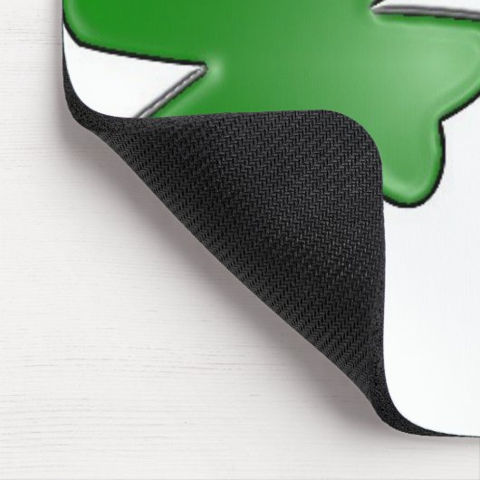 Kleeblatt-Iren Mousepad! Mousepad (Ecke)