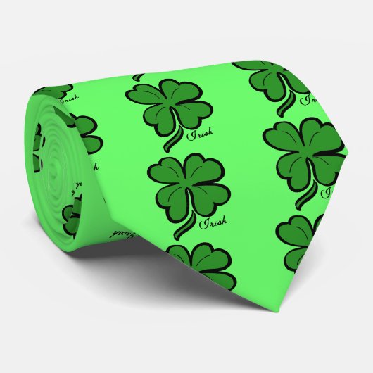 Kleeblatt/Irisch Krawatte (Gerollt)