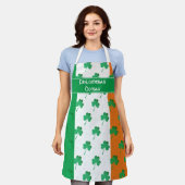 KLEEBLATT | irische Schürze (Getragen)