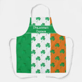 KLEEBLATT | irische Schürze (Vorderseite)