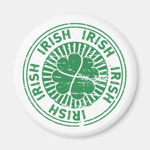 Kleeblatt Irish Briefmarke Magnet