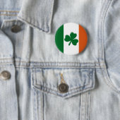 Kleeblatt Irish Flag Design von US Custom Ink Button (Beispiel)