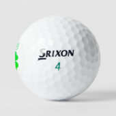 Kleeblatt Irish Green St Patricks Day Golf Balls Golfball (Logo)
