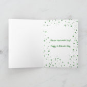 Kleeblatt Irish Karte (Innenseite)