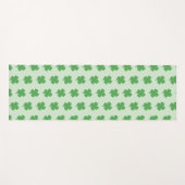 Kleeblatt Irish Pattern Badetuch Set Yogamatte (Vorderseite (Horizontal))