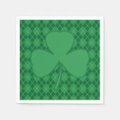 Kleeblatt Irish Raute Napkins Serviette (Vorderseite)