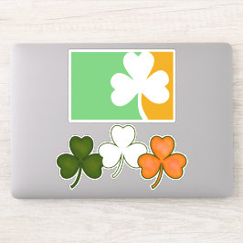 Kleeblatt Irish St Patricks Day Aufkleber