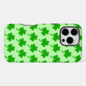 Kleeblatt Irish Three Leaf Klee iPhone Hülle (Rückseite (Horizontal))
