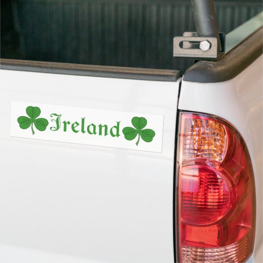 Kleeblatt Irland Autoaufkleber (Auf Lkw)