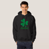 Kleeblatt/Irland Hoodie (Vorne ganz)