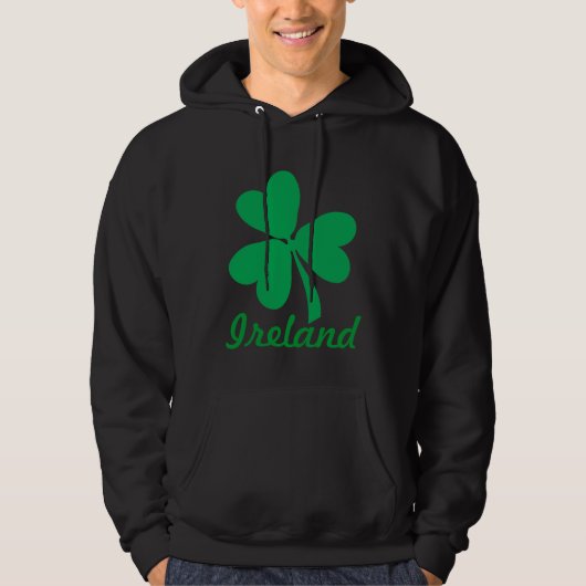 Kleeblatt/Irland Hoodie (Vorderseite)