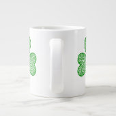 Kleeblatt Jumbo-Tasse (Rückseite)