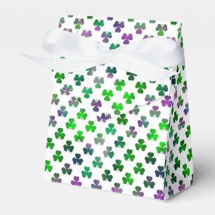 Kleeblatt-Juwel-Ton Grün - Klassiker Geschenkschachtel