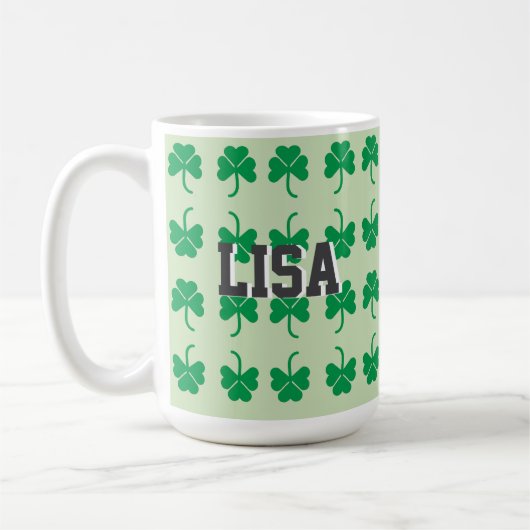 Kleeblatt Kaffeetasse (Links)