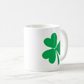 Kleeblatt- Kaffeetasse (VorderseiteRechts)